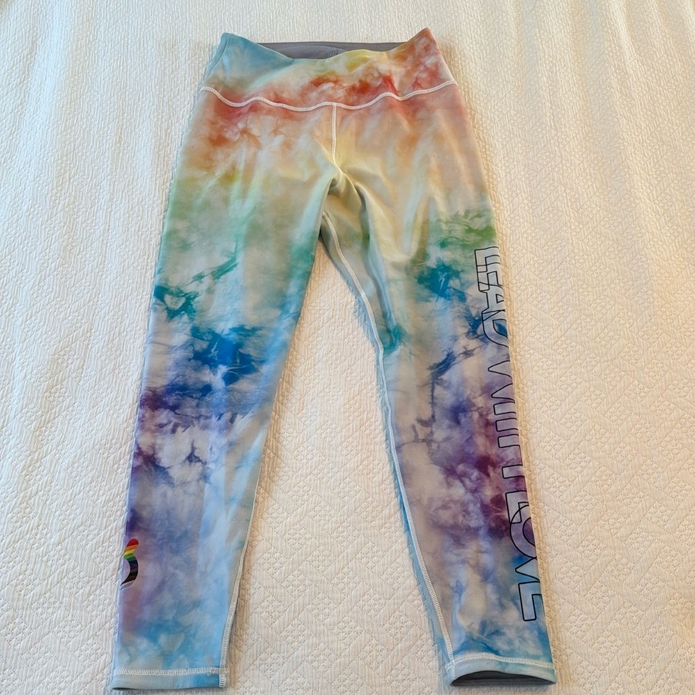 Peloton x WITH Lead With Love Pride leggings- L